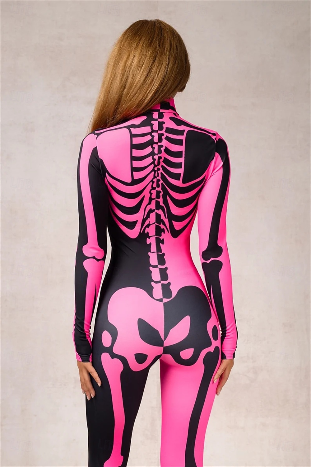 Teschio Scheletro Halloween Body Catsuit a Corpo Intero Costume Spaventoso Bambini Adulti Per uomo Per donna Ragazzi Halloween Carnevale Giorno della morte Performance Feste Club Costumi di Halloween del 2025 a GBP £20 –P5
