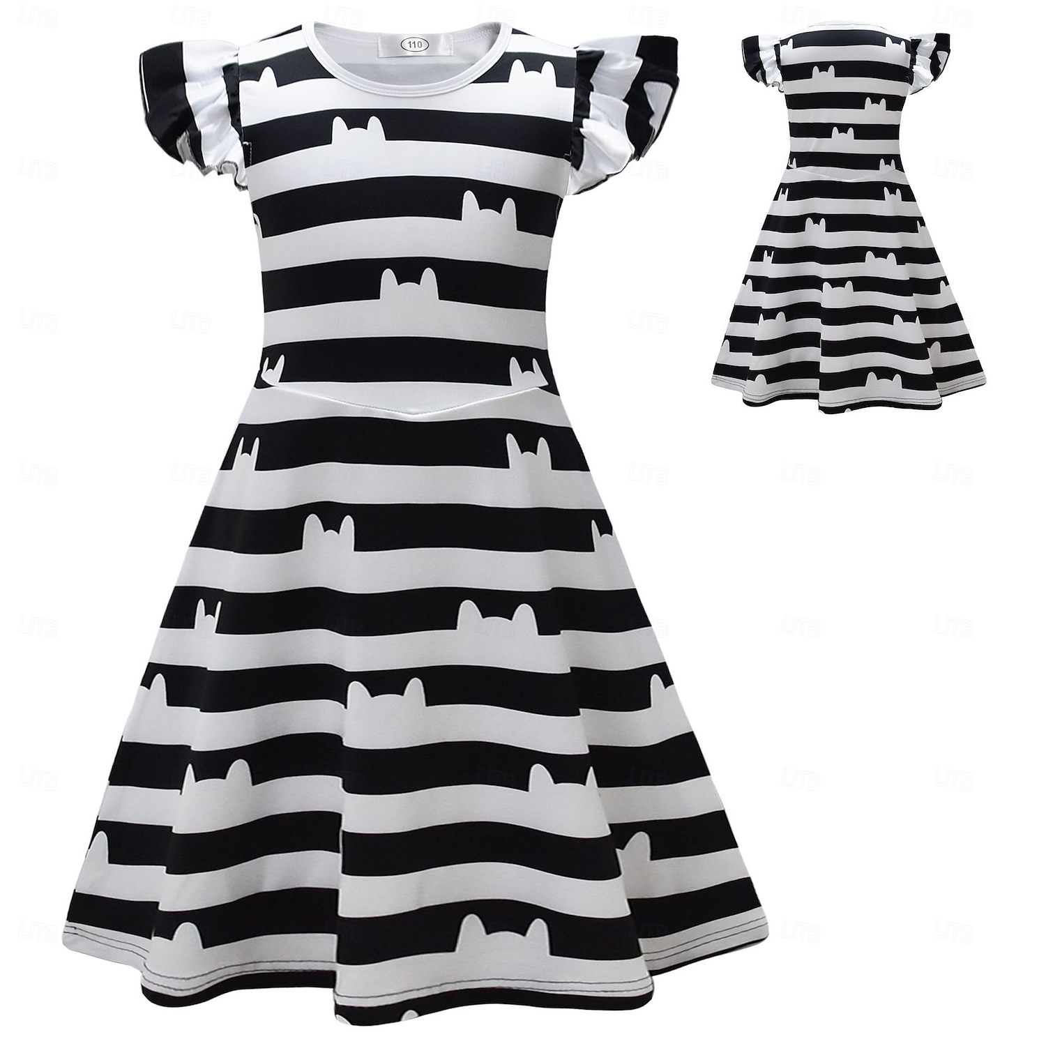Gabby's Dollhouse Pandy Paws Cakey Dress Bag Adventure Movie Cosplay Movie Cosplay for Girls' Kid's Halloween Carnival World Book Day Performance Educational Dress Up School Event Dress Up 2025 - $23.99 –P12