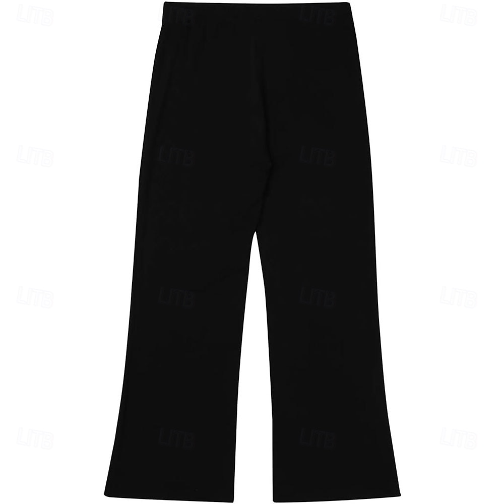 Jungen Mädchen Basic Latein Jazz Tanzhose Stretch Bootcut Hose Modern Ballroom Dancewear 2025 - $26.99 –P3