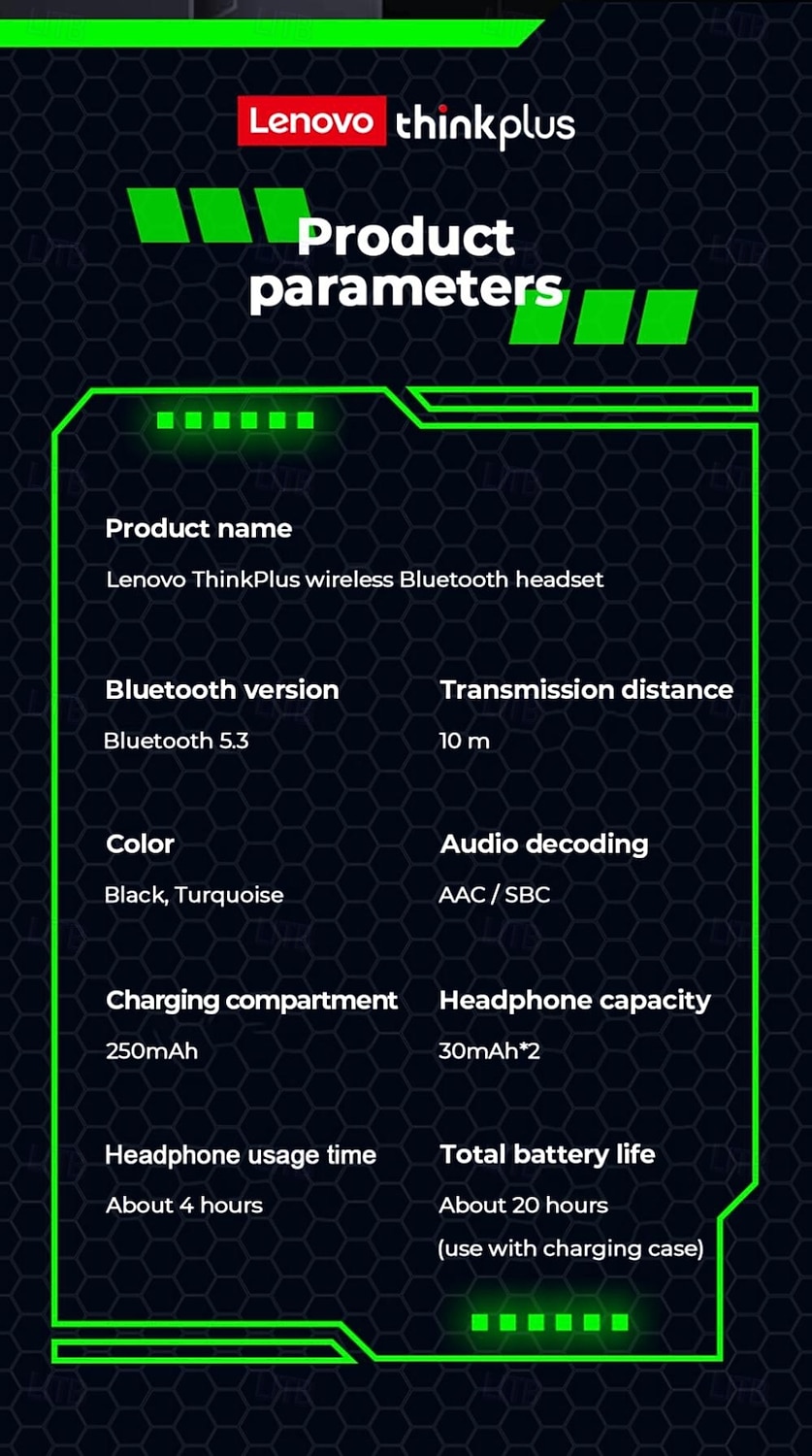 2025年 Lenovoの新製品 XT81 完全ワイヤレスヘッドホン TWS イヤホン インイヤー Bluetooth 5.3 サラウンドサウンド ENC 環境ノイズキャンセリング 長時間バッテリー Apple、Samsung、Huawei、Xiaomi、Mi の日常使用に最適  コレクション – $33.99 –P5