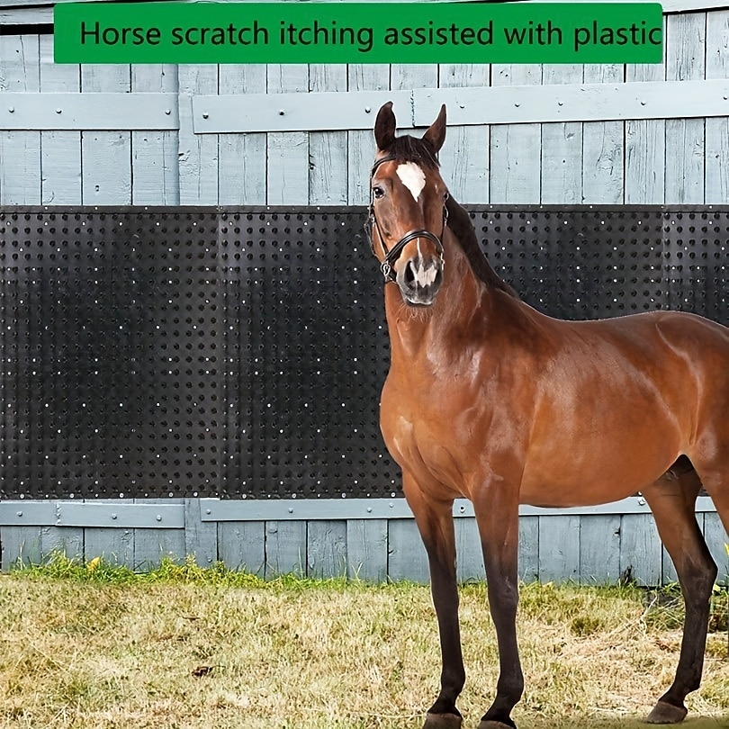 Equine & Bovine Massage Brush Kit - Soft Touch Itch Post Pad- Animal Scratchers for Safe and Satisfying Itch Relief- 2pcs 2025 - $65.99 –P1