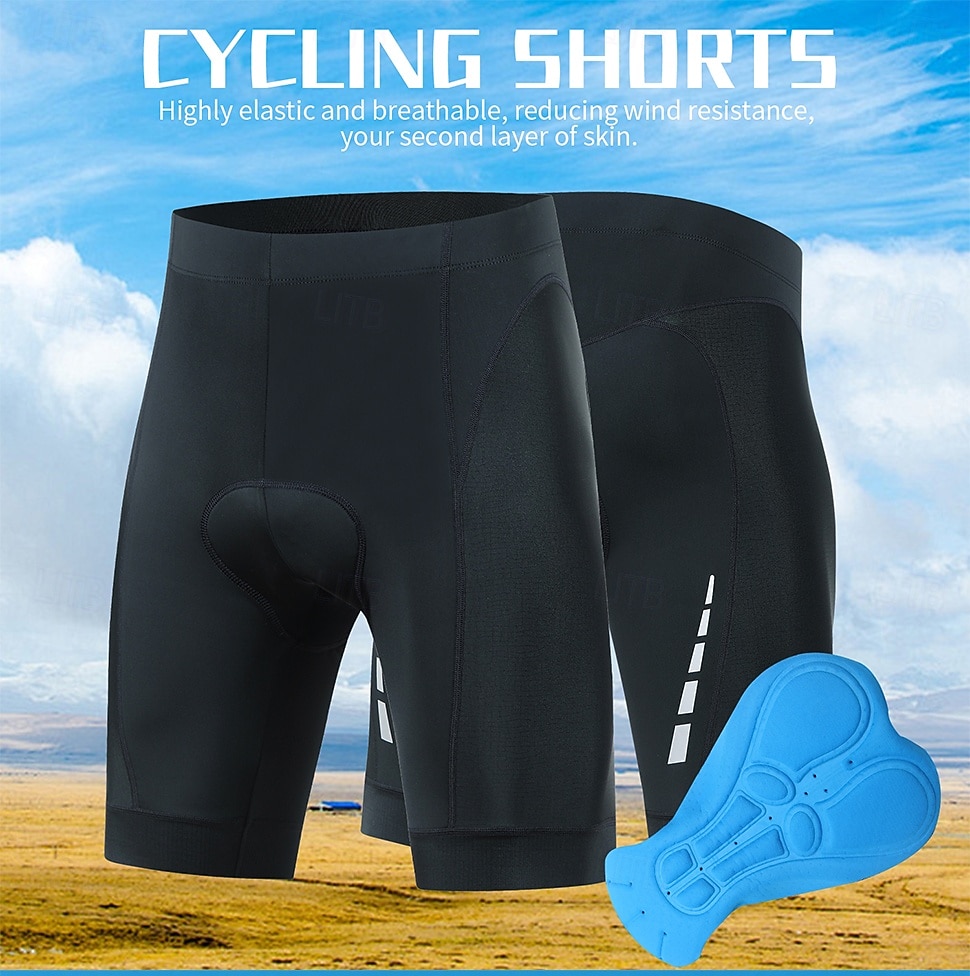 Per uomo Pantaloncini imbottiti da ciclismo Bicicletta