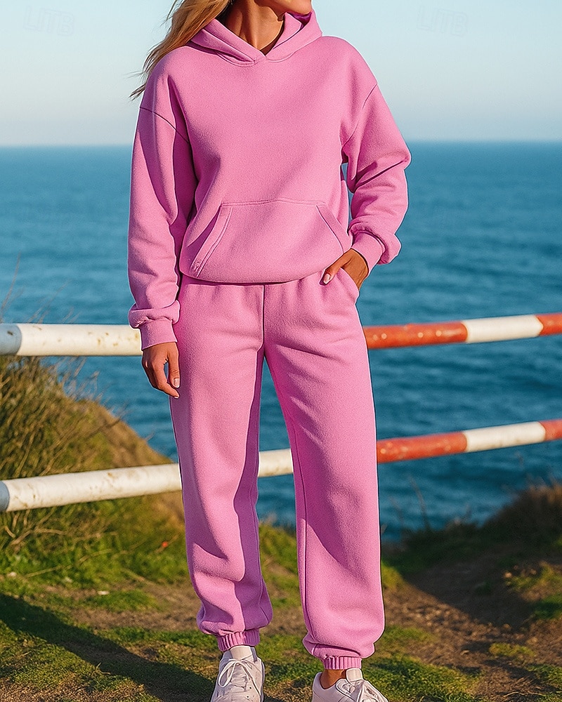 Per donna Tuta da Ginnastica Pantaloncini da pista Pantaloni della tuta corti Tasca Tinta unita Completo Abbigliamento Autunno Nero Bianco Palestra Allenamento Corsa Leggero Manica Lunga Sport del 2026 a $36.99 –P3
