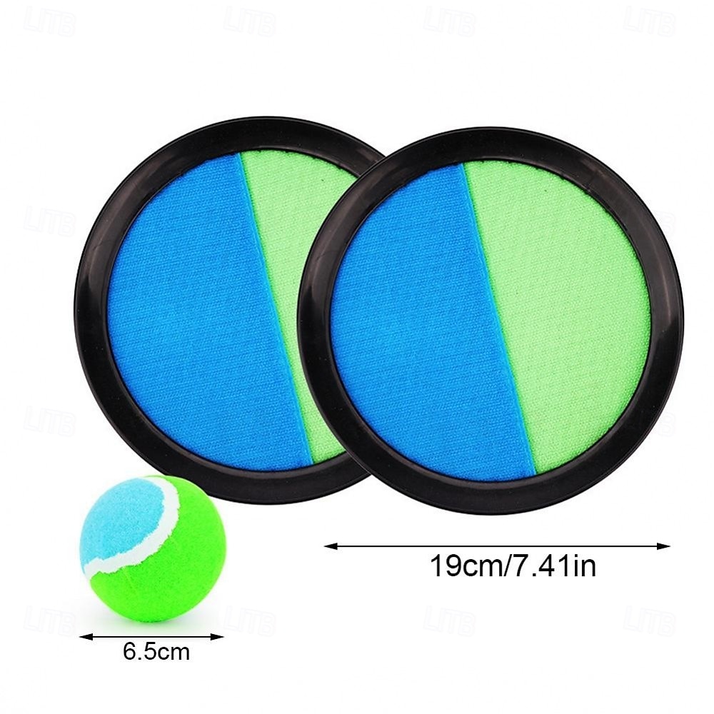 Set di gioco con palla appiccicosa con pagaia a ventosa, giocattolo colorato in plastica da lanciare e catturare per il divertimento in famiglia, attrezzatura sportiva interattiva all'aperto per del 2025 a $11.99 –P15