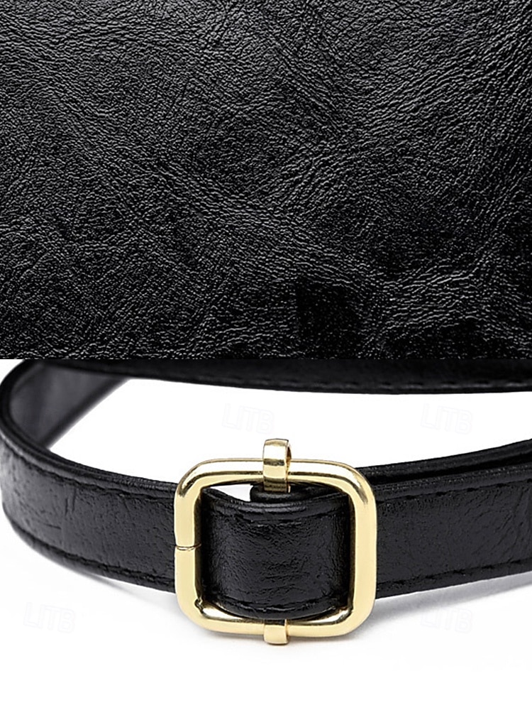 Women's Faux Leather Crossbody Bag with Multiple Compartments – Vintage Casual Shoulder Purse for Daily Commute, Shopping and Travel 2025 - $19.99 –P8