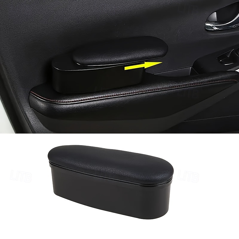 měkký &Pohodlné potahy na loketní opěrky z umělé kůže pro dveřní panely automobilů - nastavitelná výška, opěrky loktů, ochranné polštáře na lokty, vnitřní boxy výtahů, potahy na loketní opěrky do auta 2025 - $17.99 –P3