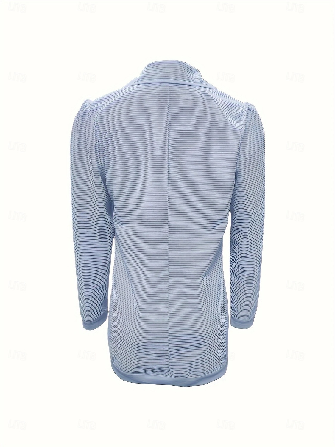 Damen Blazer Bequem Atmungsaktiv Knöpfe Mode Modern Einfach Arbeit Täglich Regulär Umlegekragen Normale Passform Langarm Oberbekleidung Schwarz Weiß Rosa Frühling Herbst 2025 - $29.99 –P15