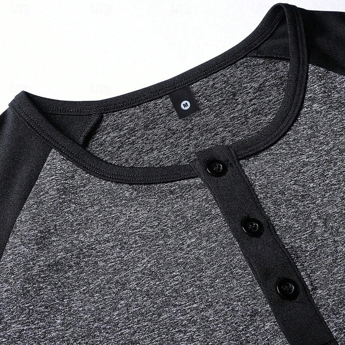 Herren Henley Hemd T-Shirt Kurzarm Einfarbig Lässig Lässig / Sportlich Farbblock Raglanärmel Rundhalsausschnitt Henley Sport & Outdoor Lässig Sport Sommer Ganzjahres Weiss + schwarz Gelb Hell Gray 2026 - $14.99 –P4