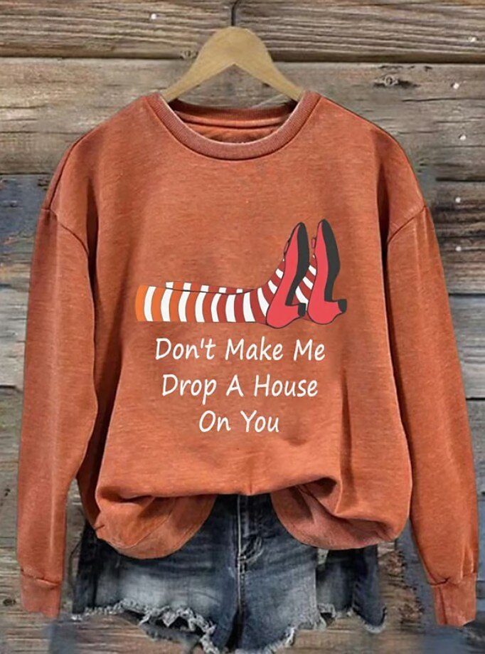 Femmes Sweatshirt Pull Graphique Crâne Sorcière Mode Occasionnel manche longue Col ras du cou Col rond Hauts Réguliers Rue Tenue Quotidienne Occasionnel Imprimé Noir Violet Orange Vert Gris Automne de 2025 ? $24.99 –P3