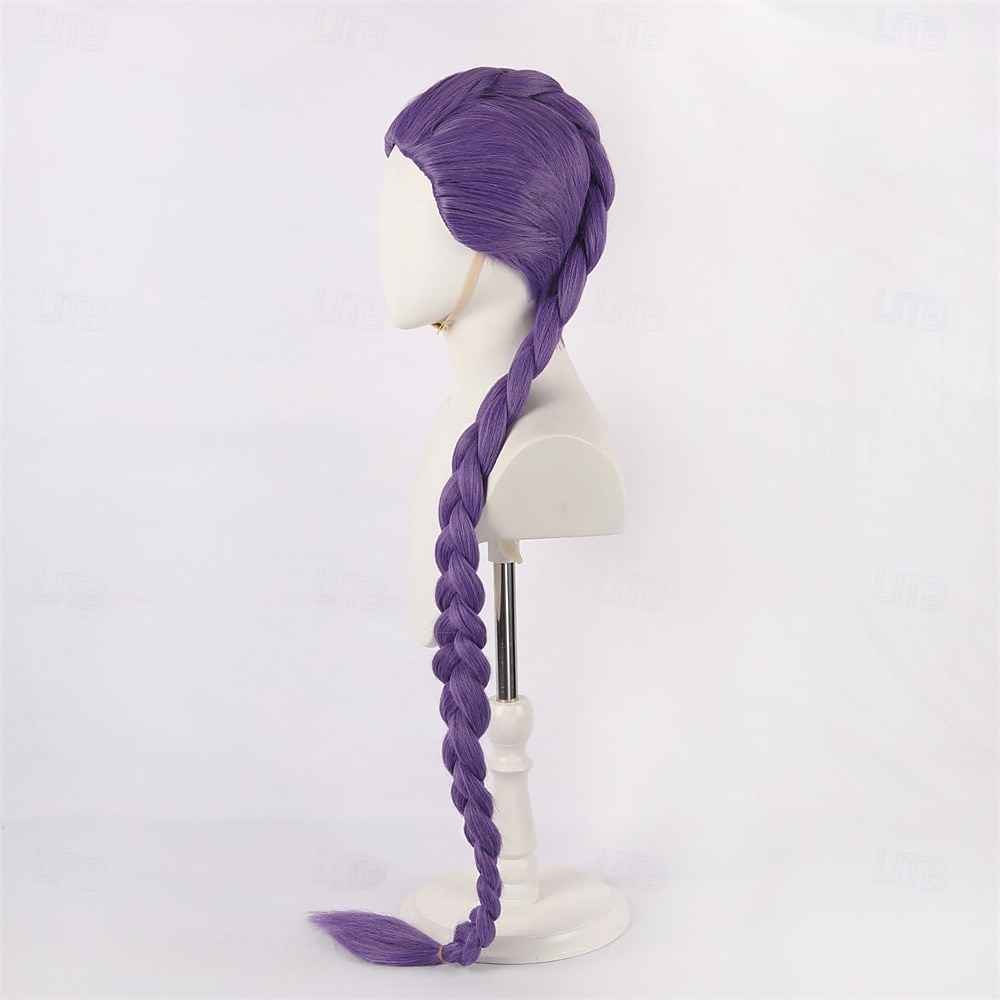 Kostium inspirowany koreańską idolką, gwiazda popu, peruka do cosplayu, peruki anime, długie proste włosy, dodatek dla kobiet i dziewcząt 2025 - $19.99 –P9