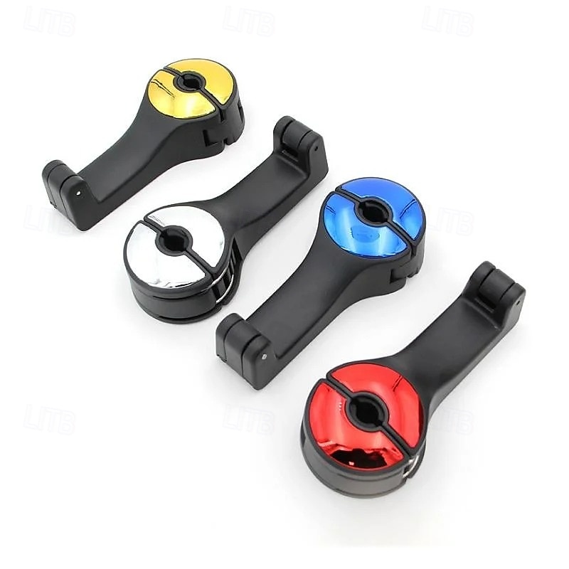 2 soportes para reposacabezas de coche, gancho multifunción para asiento trasero, organizador con bloqueo para teléfono, soporte para colgar bolsas, comestibles, bolsos, abrigos y accesorios. 2025 - $6.49 –P1