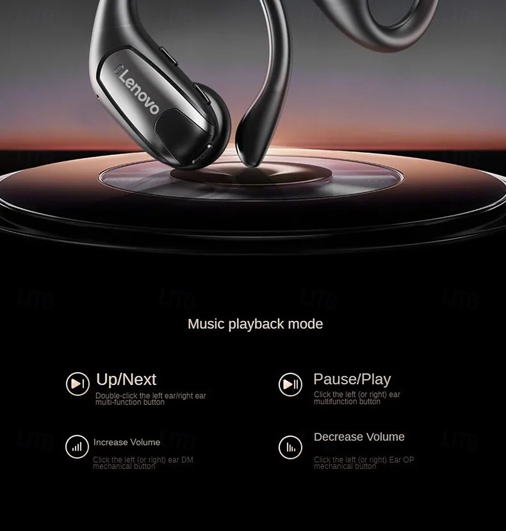 NEW Lenovo EA305 TWS Sports Earphones Bluetooth 5.4 Dual Mode Wireless Earphones Waterproof HiFi Stereo Noise Cancelling Earbuds 2025 - $33.99 –P14