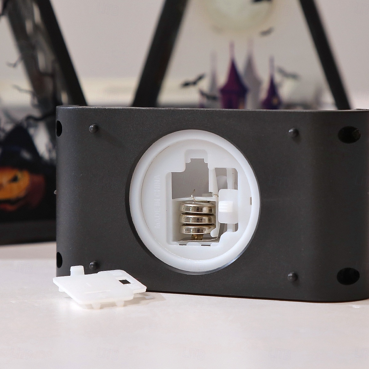 1 lanterna luminosa elettronica a LED portatile per Halloween, per interni ed esterni, per feste, castello, strega, atmosfera decorativa del 2025 a $4.99 –P8