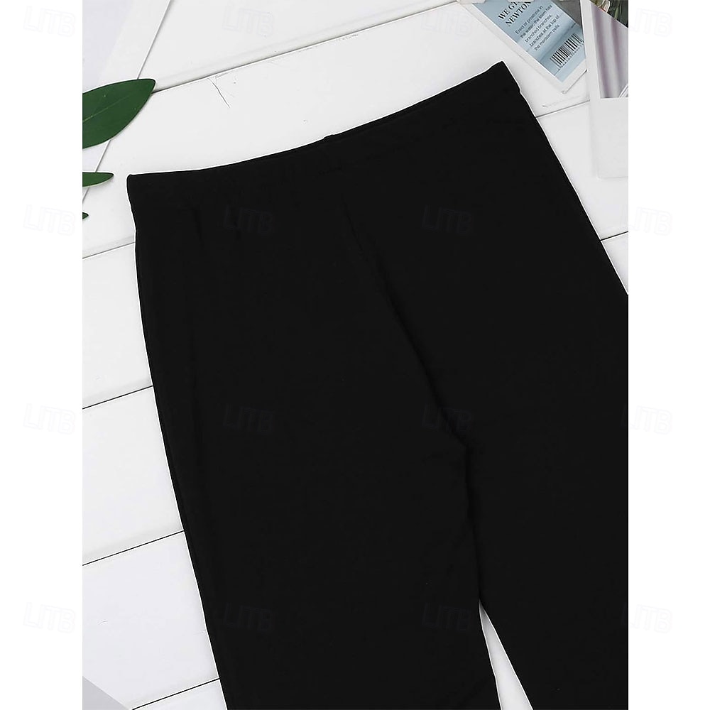 Jungen Mädchen Basic Latein Jazz Tanzhose Stretch Bootcut Hose Modern Ballroom Dancewear 2025 - $26.99 –P2