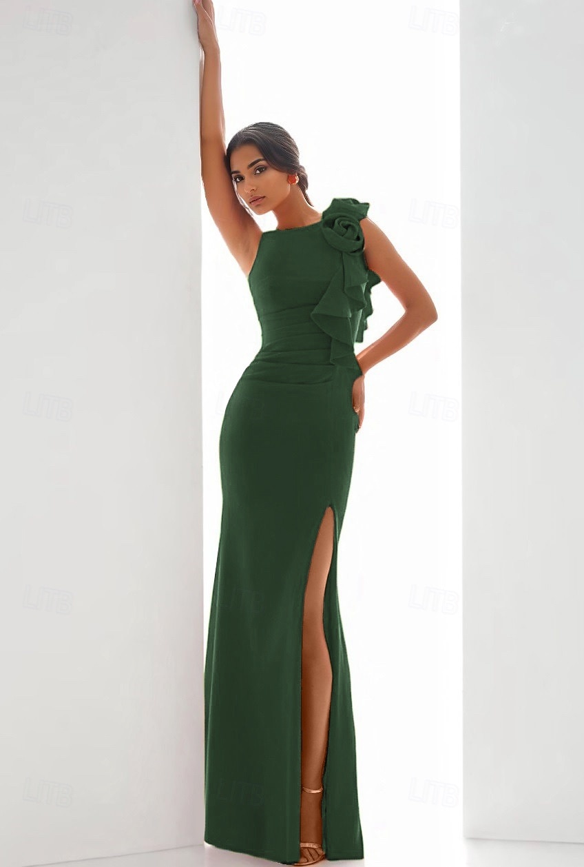P6 Prom Sheath Column Floor Length Prom Dresses Evening Gown Ball Gown Formal ...