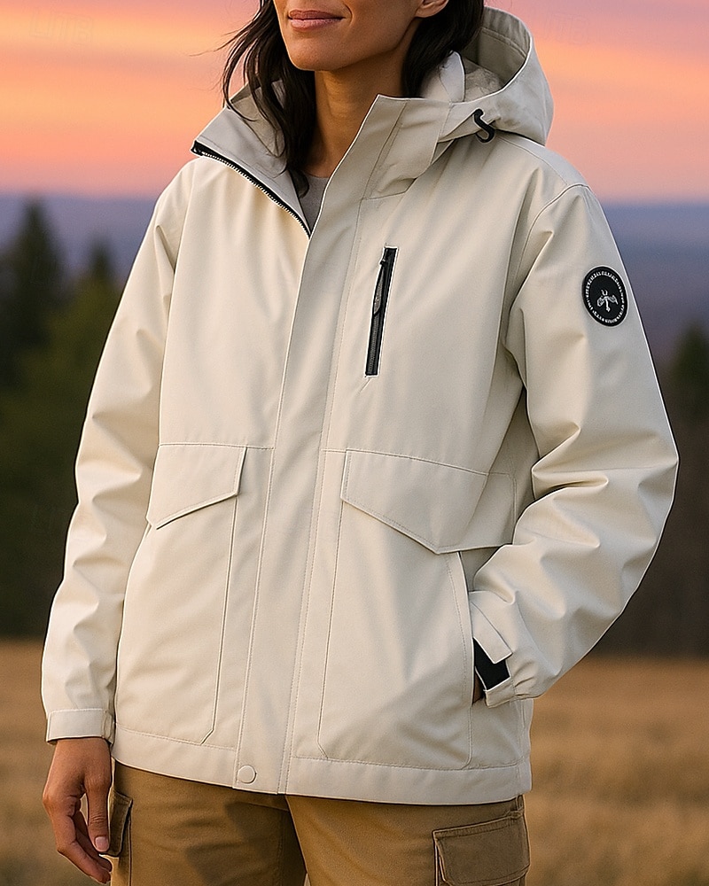 Férfi Női Uniszex Softshell dzseki Planinarska jakna Külső Termikus Vízálló Szélbiztos Meleg Túrafelszerelések Túraruházat Tél Ősz Zakó Halászat Kempingezés / Túrázás / Barlangászat Futás Tömör szín 2025 - zł111.99 –P4