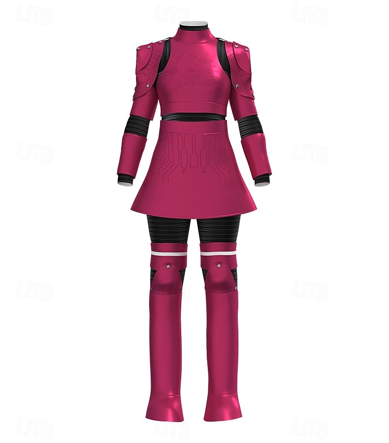 M3GAN 2.0 Robot Enge pop Megan Kostuum Verschrikking Voor meisjes Kinderen Prestatie Toneel Schoolfeest aankleden Halloween Carnaval Wereldboekendag Makkelijk carnavalskostuum 2025 - $26.99 –P4