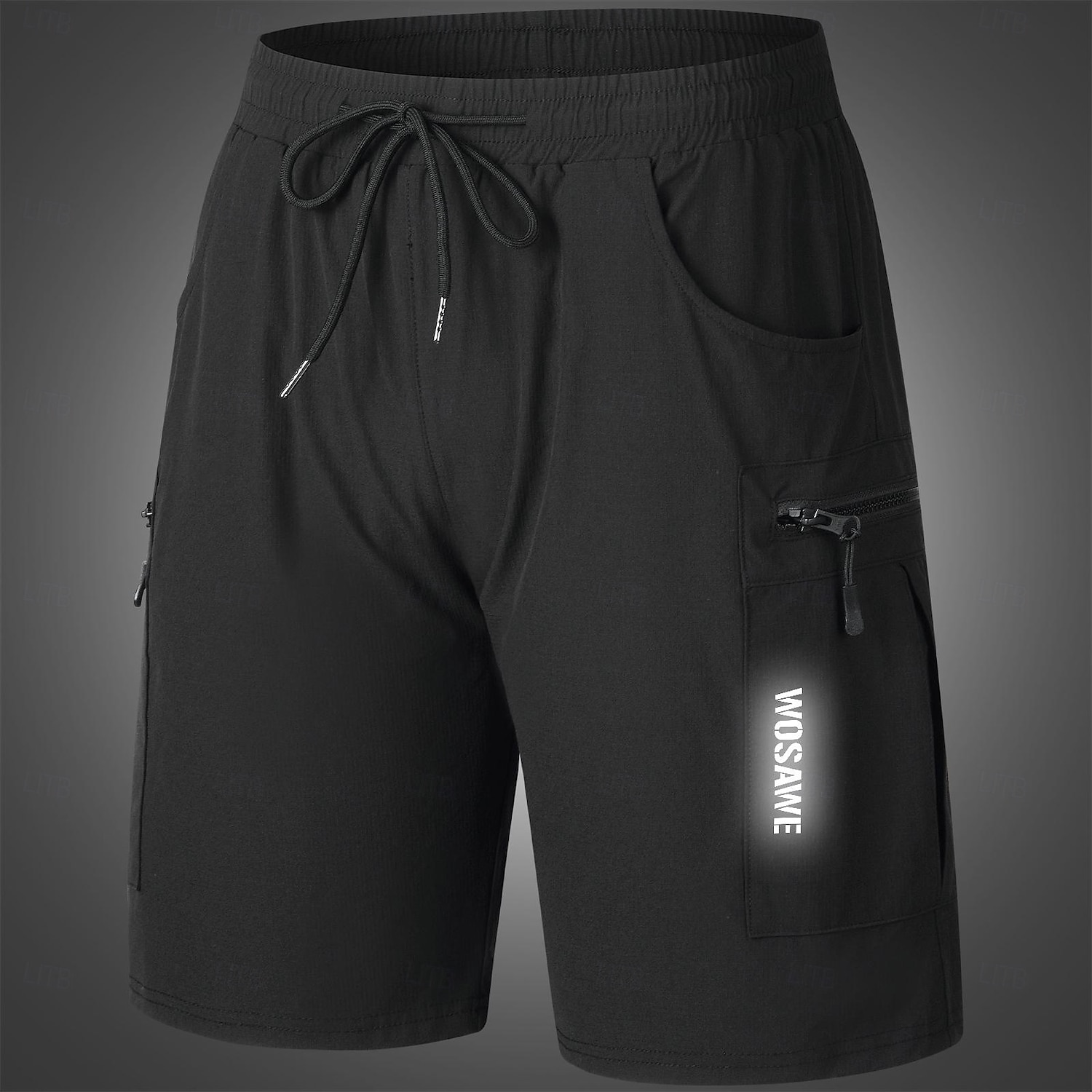 wosawe zomer racefiets speed mountain shorts multifunctionele fietsbroek met zakken ademend snel drogend fietsshirt bd129 2025 - $46.99 –P3