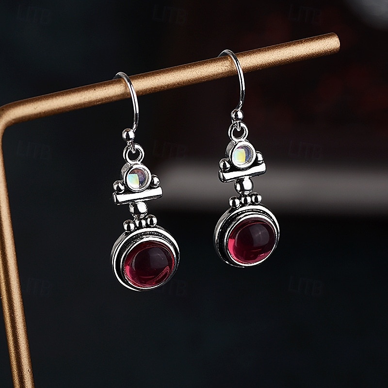 Femmes Boucles d'oreilles Tropical Joie Élégant Des boucles d'oreilles Bijoux Rouge Bordeaux Pour Soirée de 2025 ? $25.99 –P2