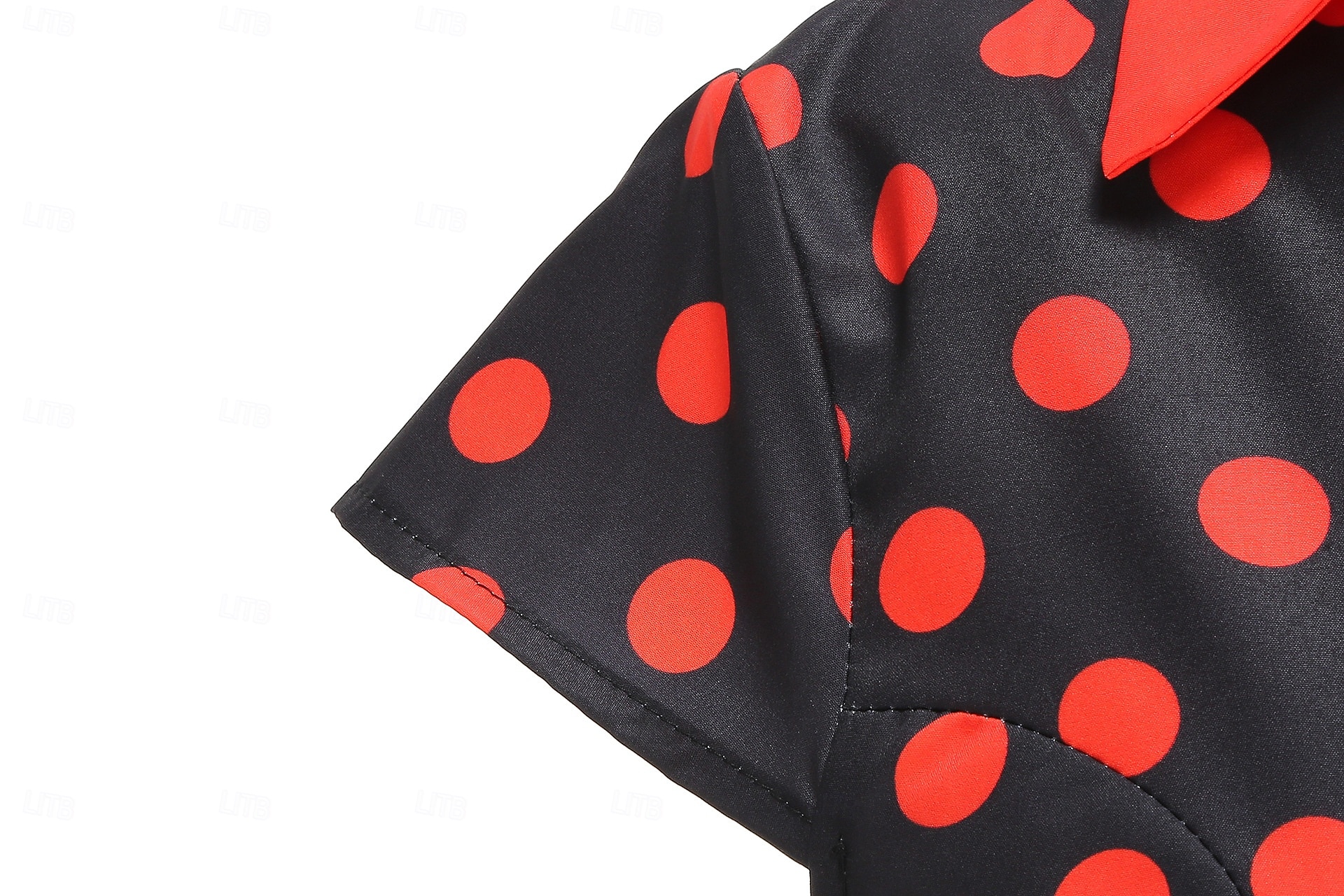 Retro 50. léta Rockabilly Polední Houpací šaty Flare šaty Košilové šaty Přizpůsobení a odlesky Puntíky Maškarní kostým Dámské předvečer Všech svatých Karneval Dovolená Běžné / Denní Retro tematick 2025 - $30.99 –P34