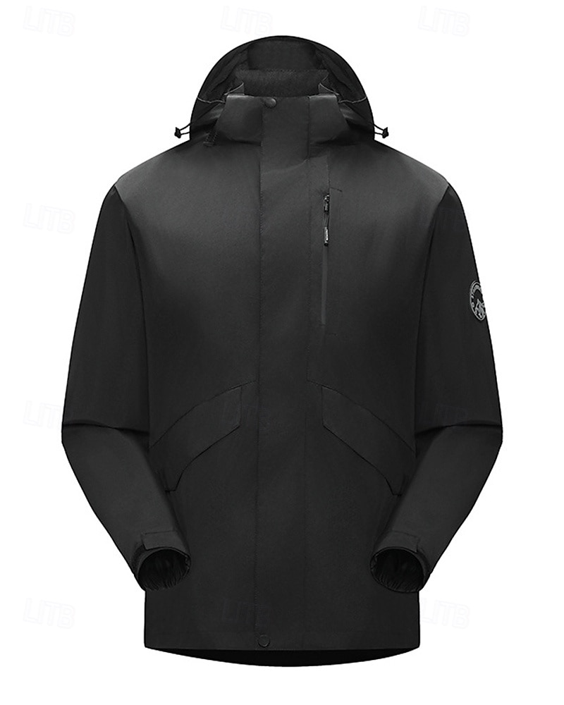 Hombre Cortavientos Chaqueta Chaqueta para senderismo Chaqueta rígida Al aire libre Impermeable Resistente al Viento Trajes de senderismo Ropa de senderismo Primavera Otoño Camiseta Camping 2025 - $28.99 –P4