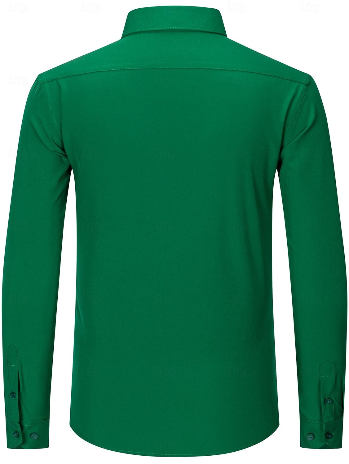 Herren Hemd Kleidhemd Knopfhemd Smokinghemden Einfarbig Hochzeitsfeier Alltagskleidung Hellgelb Orange Grün Rosa Langarm Revers Ganzjahres Bekleidung 2026 - $25.99 –P15