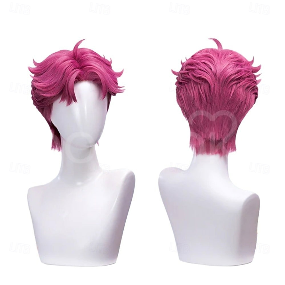 Movie Anime Korean Idol Inspired Cosplay Pop Star Wig Short Purple Hair 2026 - $19.99 –P2