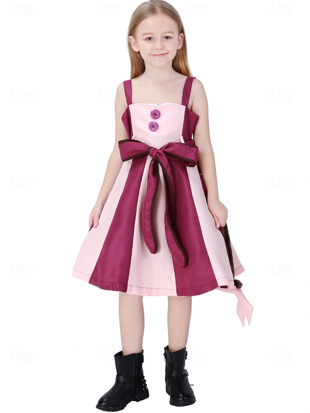 Alice nel paese delle meraviglie Fiaba Gatto del Cheshire Vestito Costume Personaggi dei libri di fiabe Carino Cosplay di film for Ragazze Bambini Halloween Carnevale Giornata mondiale del libro del 2025 a $46.99 –P10