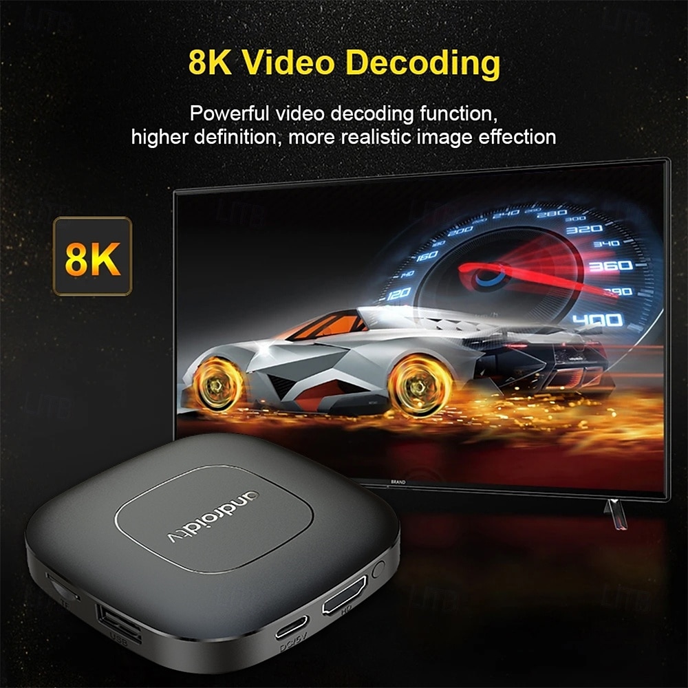 Smart TV Box Streaming Media Player Global Version Mortal T1 Bluetooth Google Assistant Android13 AllwinnerH313 2.4G&5G Wifi 4K 2025 - $37.99 –P14