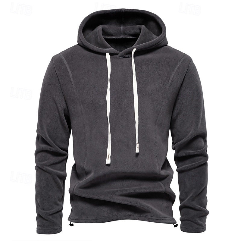 Homens Moletom Moletom de lã Tático Azul Marinha Verde Cáqui Cinzento Com Capuz Tecido Patchwork Desportos e Ar livre Casual Diário Roupa de rua Legal Designer Outono & inverno Roupa Moletons Moletons de 2025 por $27.99 –P2