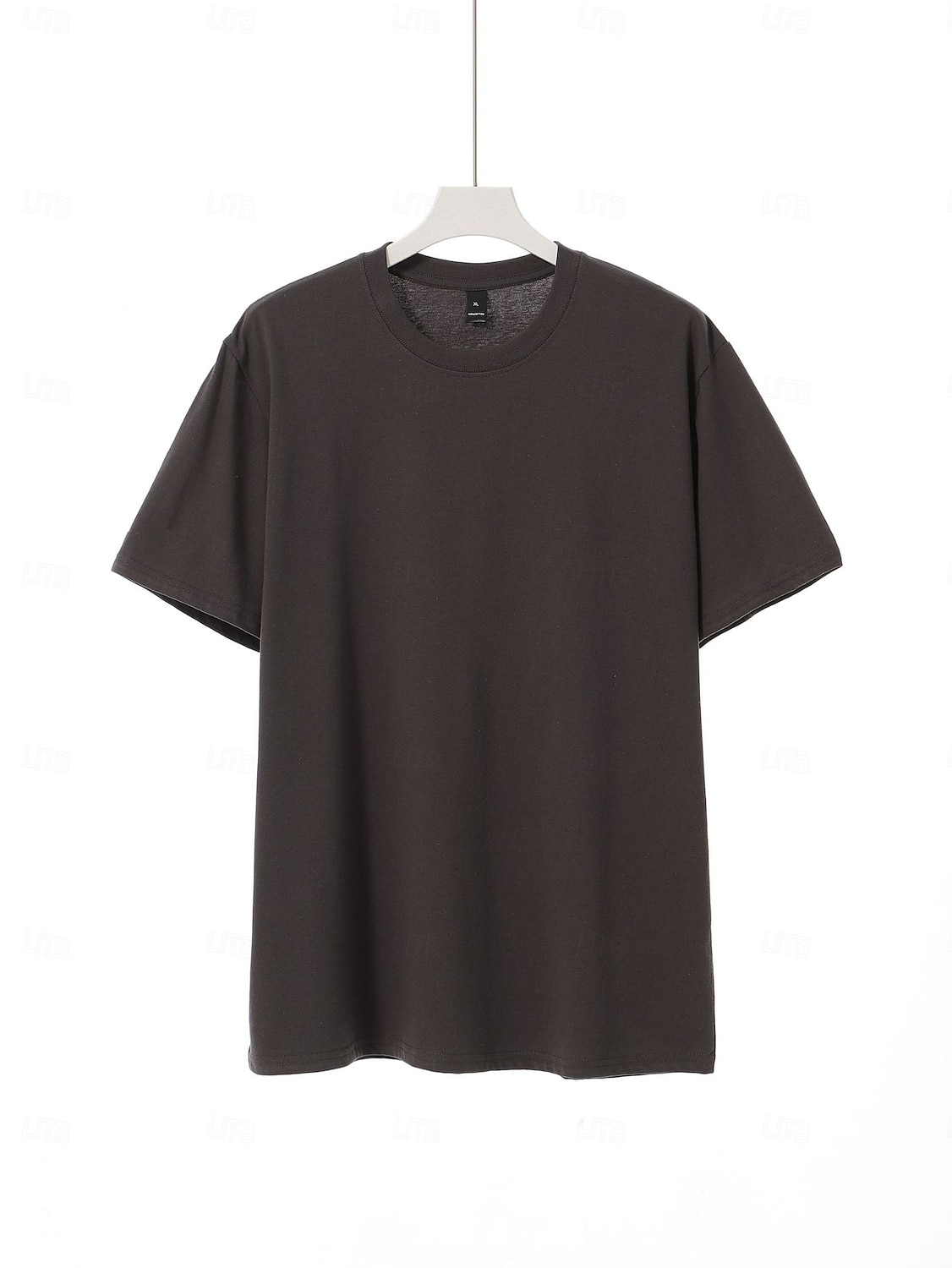 100 % Baumwolle Herren T-Shirt Tee Top Kurzarm Kurzarm Rundhalsausschnitt Sommer Einfarbig Einfarbig Mode Basic Casual Einfarbig Urlaub Casual Casual Alltag Marine Schwarz Weiß Top Tee für Männer 2025 - $10.49 –P5