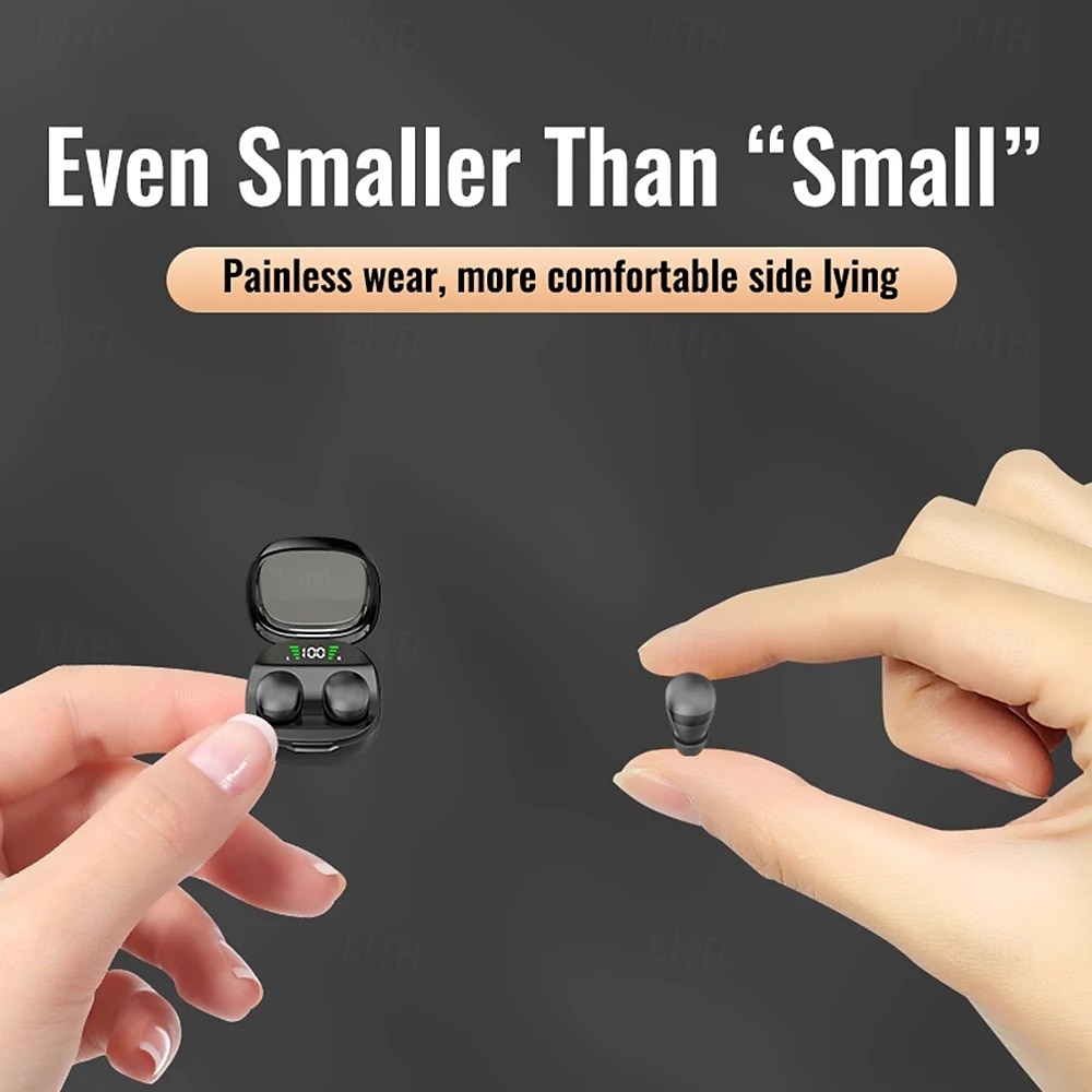 696 MINI01 Fone de ouvido sem fio True TWS No ouvido Bluetooth 5.3 Estéreo O som ao Redor Microfone Embutido para Apple Samsung Huawei Xiaomi MI Treino de Ginástica Esqui Acampar e Caminhar Negócios de 2025 por $19.99 –P5