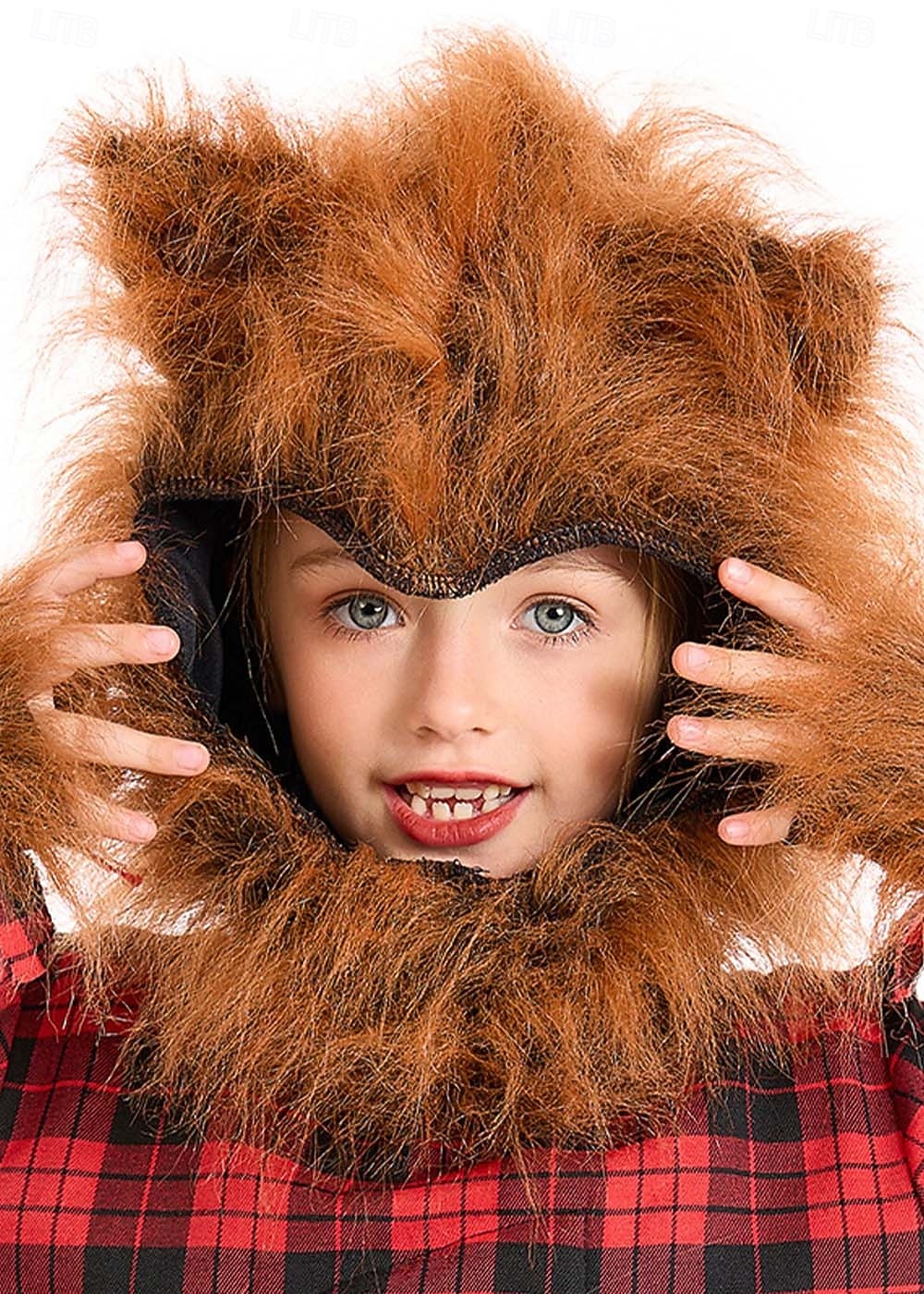 Zvířata Pohádka Vlkodlak Cosplay kostým Úbory Postavy z pohádek Filmové kostýmy for Chlapecké Dívčí Dětské předvečer Všech svatých Karneval Světový den knihy Výkon Vzdělávací převlékání Oblékání na 2025 - $45.99 –P1