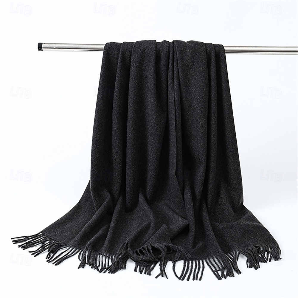 Pashmina-sjal, sjal til kvinner, stort vinterskjerf, myke sjal og sjal til aftenkjoler, sjal til bryllup 2025 - $37.99 –P10
