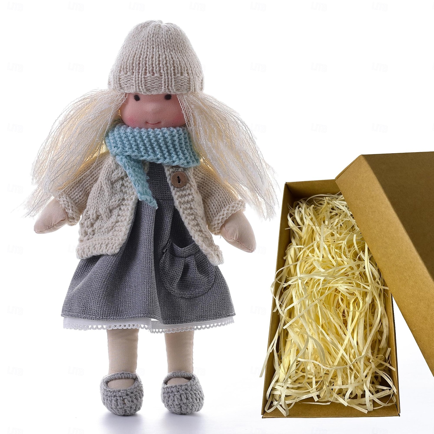 waldorfdoll coton poupée waldorf poupée artiste fait à la main festival pouce boîte cadeau d'Halloween de 2025 ? $42.89 –P13