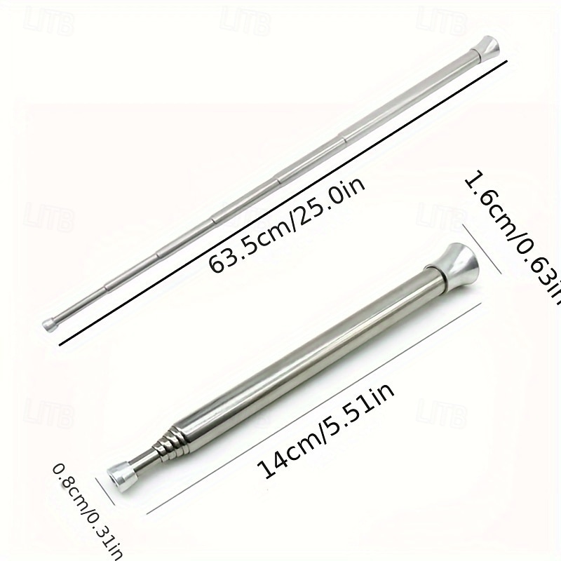 Soprador de fogo telescópico de 1 peça - design ultraportátil e compacto, comprimento telescópico ajustável, construção durável em aço inoxidável - perfeito para aventuras ao ar livre, piqueniques e de 2026 por $11.49 –P4