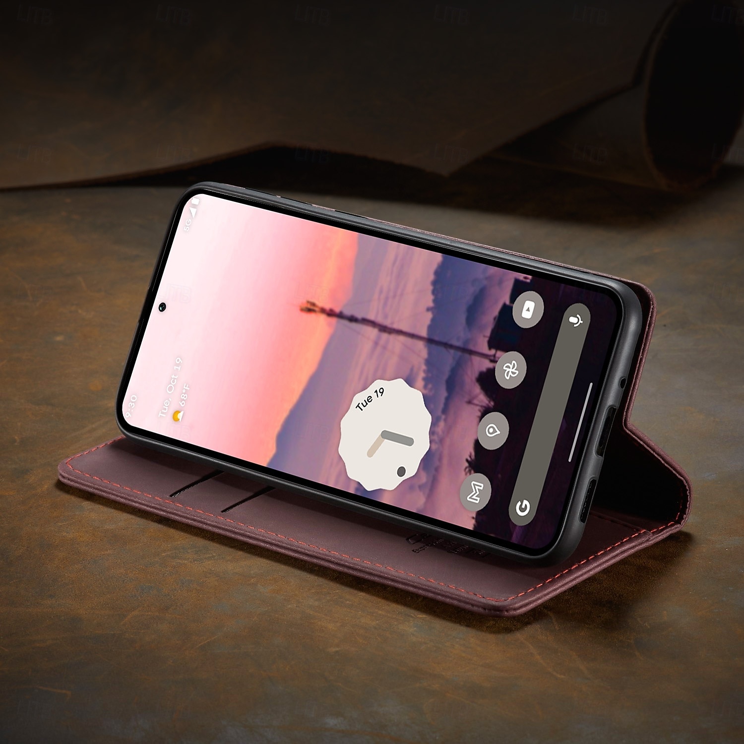 2025年 電話 ケース 用途 グーグル ピクセル9プロ ピクセル9プロXL Pixel 8 ピクセル9 Pixel 7 Pixel 6 ウォレットカードケース フリップカバー キックスタンド 耐衝撃 TPU PUレザー  コレクション – $12.99 –P5