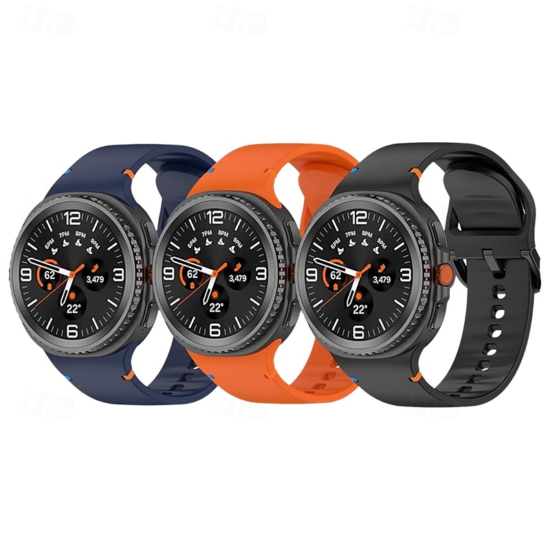 6 Pachete Uita-Band pentru Samsung Galaxy Ceas 8 40/44mm Ceas 8 Classic 46mm Silicon Înlocuire Curea Draguț Femei barbati Banderolă Sport Catarama moderna Brăţară 2025 - $24.99 –P8