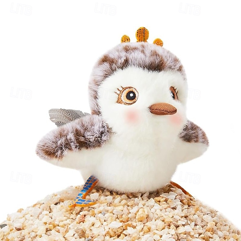 2025年 猫鳥のおもちゃ、タッチで作動する子猫のおもちゃ、音と羽根が付いた室内猫用運動用おもちゃ、室内用インタラクティブ猫用おもちゃ、遊び時間の柔らかい鳥のおもちゃ コレクション – $33.99 –P7
