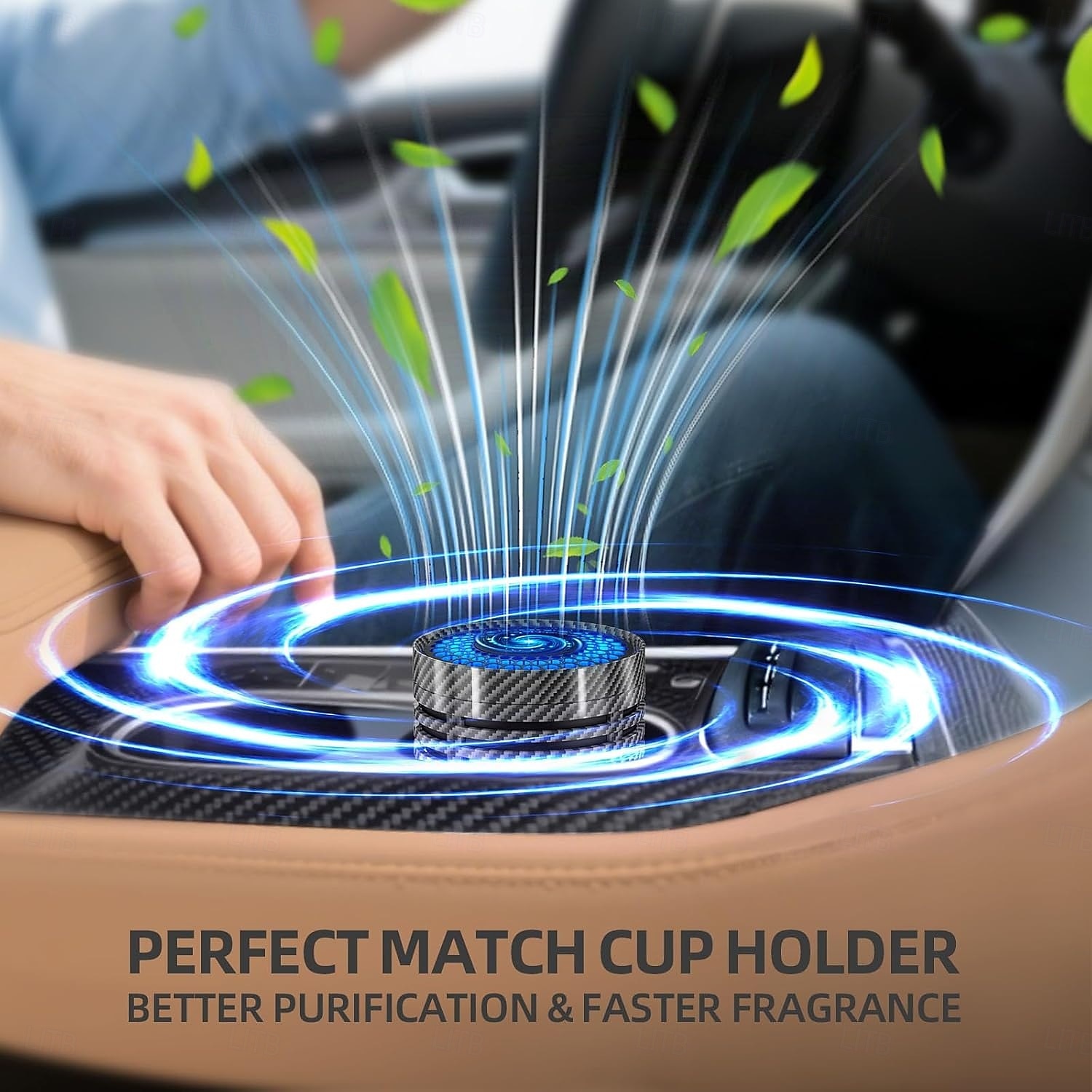 Car Air Purifier, Air Purifier for Car with True HEPA Filter Clean Air, Eliminate Dust,Odor,Portable Car Accessories Built-in Air Freshener and Perfume Diffuser for Traveling, Home, Office Use 2025 - $47.99 –P2