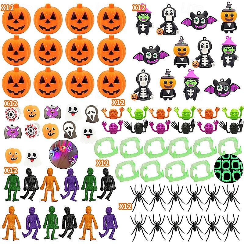 Halloween mochi squishy leksaker med presentask mini kawaii mochi squishy leksak stresslindrande ångestpaket för barn festgåvor halloween miniatyrer halloween godispåsar presenter 2025 - $15.49 –P3