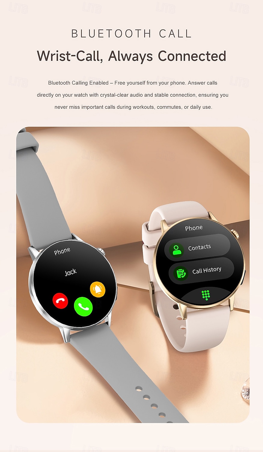 iMosi G34 Okos óra 1.32 hüvelyk Intelligens Watch Bluetooth Lépésszámláló Hívás emlékeztető Testmozgásfigyelő Kompatibilis valamivel Android iOS Uniszex Kéz nélküli hívások Vízálló Média kontroll IP68 2026 - $61.99 –P9