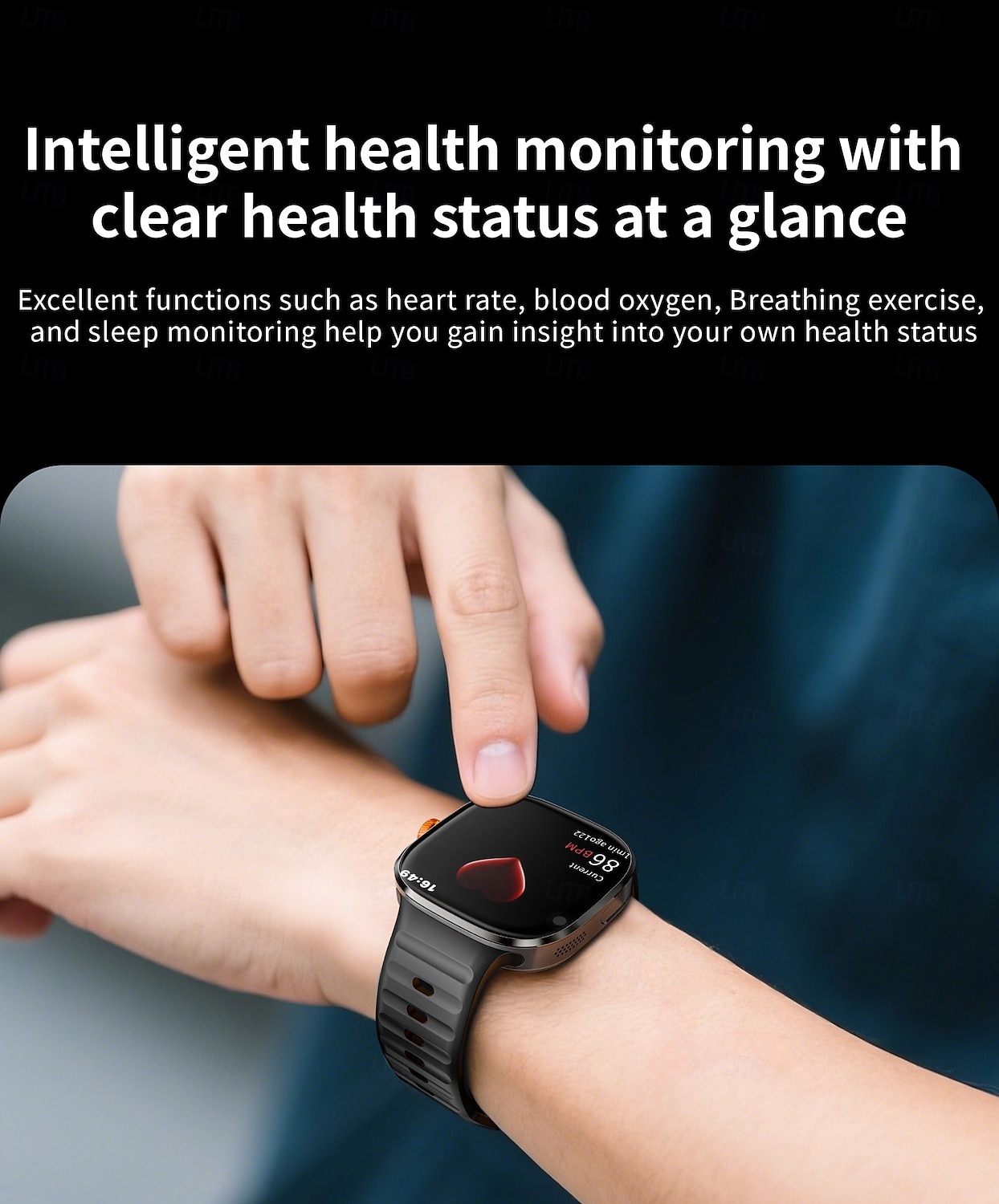 LOKMAT APPLLP 6 MAX Smart Watch 2.16 inch 4G LTE Cellular Smartwatch Phone 3G 4G 3G Pedometer Call Reminder Activity Tracker Compatible with Android iOS Women Men GPS Hands-Free Calls Media Control 2025 - $164.99 –P14