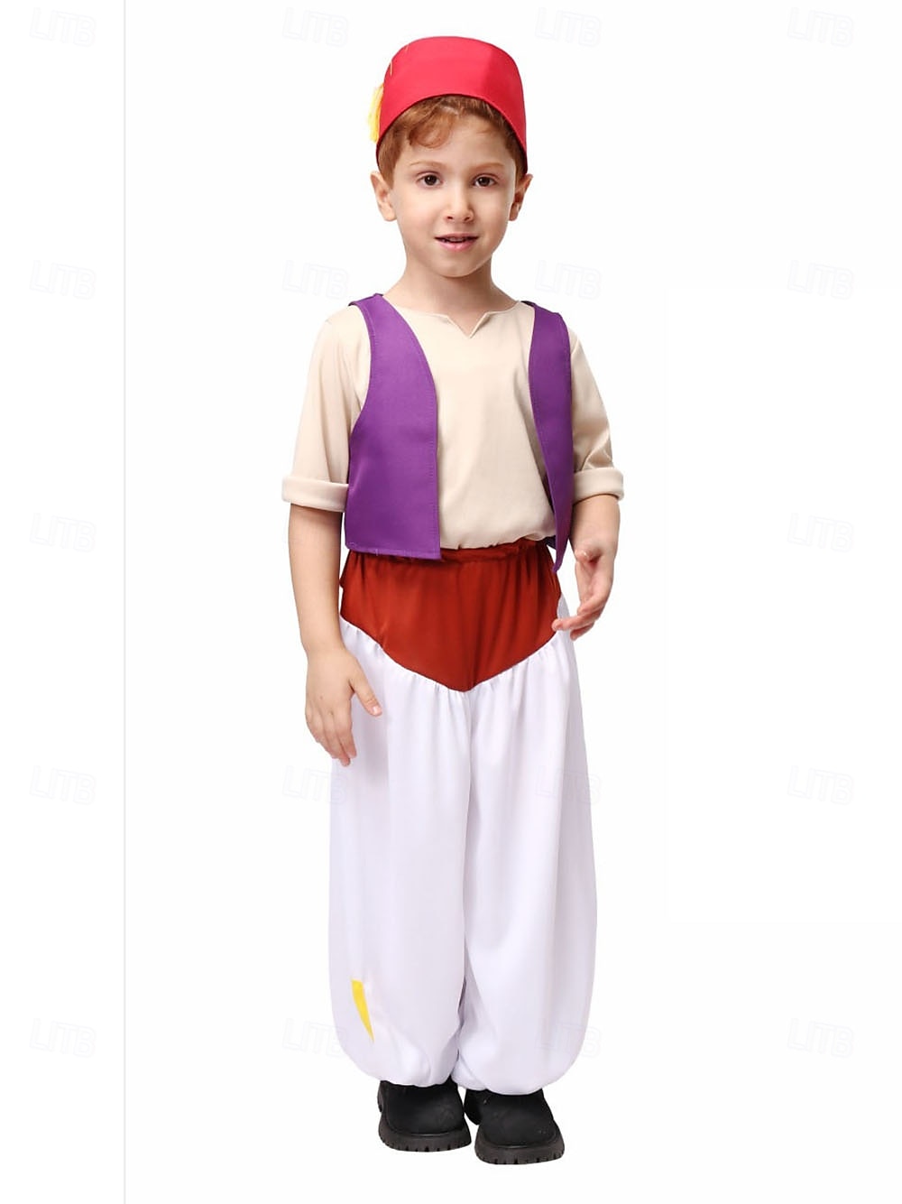 Satu Tuhannen ja yhden yön Prinssi Aladdin Cosplay-Asut Asut Satukirjahahmot Elokuva-cosplay for Poikien Lasten Halloween Karnevaali Maailman kirjapäivä Suoritus Opetuspukeutuminen Koulutapahtuman 2025 - $36.99 –P5