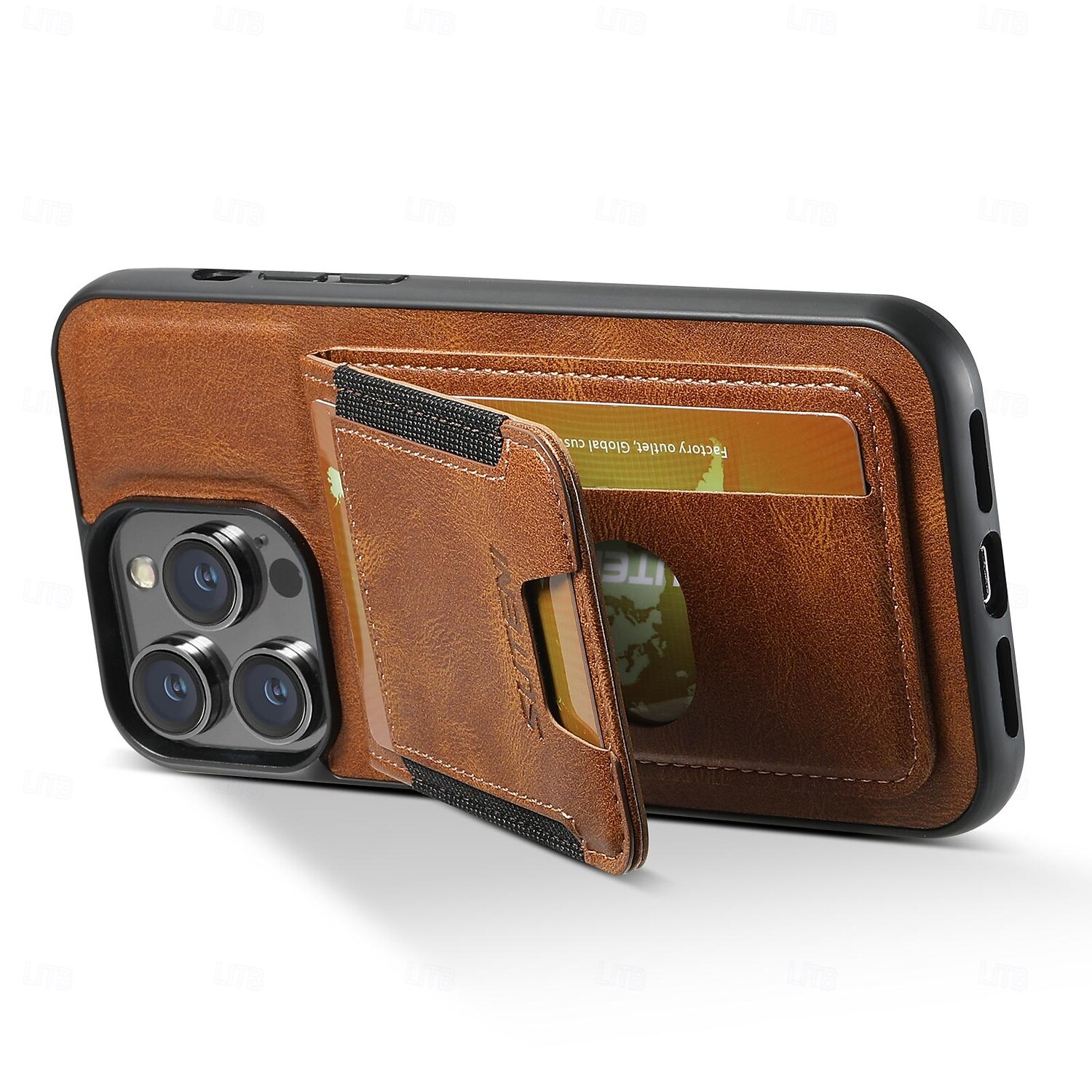 Handy Hülle Handyhüllen Für iPhone 16 iPhone 16 Plus iPhone 16 Pro iPhone 16 Pro Max iPhone 15 iPhone 15 14 Pro Max Plus iPhone 14 Plus iPhone 13 Pro Max Rückseite Mit Ständer Kartenfach Stoßfest 2025 - $22.99 –P2