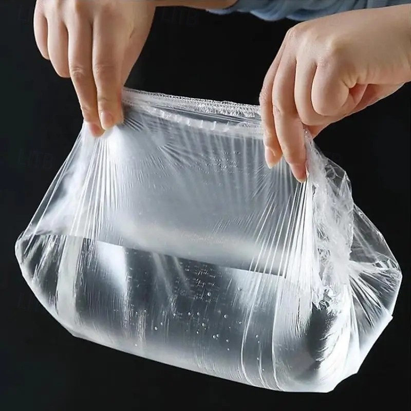 Lot de 500 couvercles de conservation alimentaire élastiques réutilisables, couvercles transparents en plastique extensible pour bols et assiettes, pour la cuisine et la salle à manger de 2025 ? $11.99 –P6