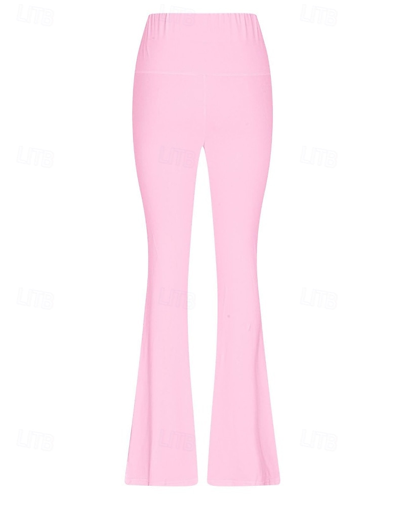 Per donna Gamba larga Pantaloni Eleganti Streetwear Casual Lunghezza intera Naturale Semplice Elastico in vita Confortevole Streetwear Ferie Abbigliamento quotidiano Magenta Grigio Nero Bianco Autunno del 2025 a $17.99 –P20