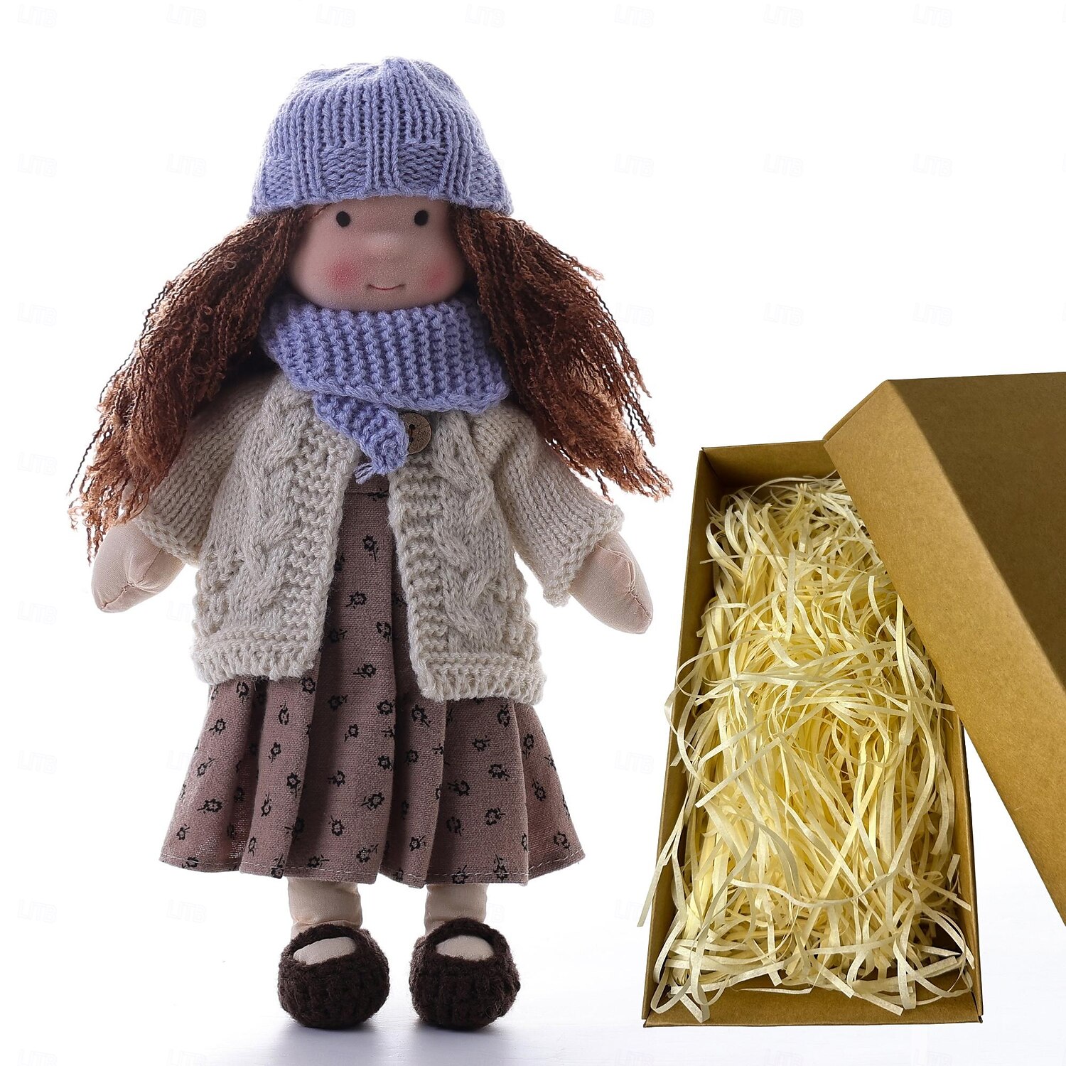 waldorfdoll coton poupée waldorf poupée artiste fait à la main festival pouce boîte cadeau d'Halloween de 2025 ? $42.89 –P12