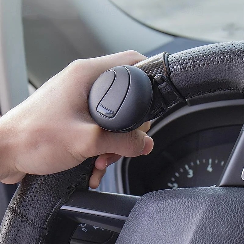 Bouton de rehausseur de volant universel, poignée de direction assistée pour voiture, roulement à billes, poignée d'assistance, contrôle de rotation facile pour tous les véhicules, camions, SUV de 2025 ? $12.99 –P1