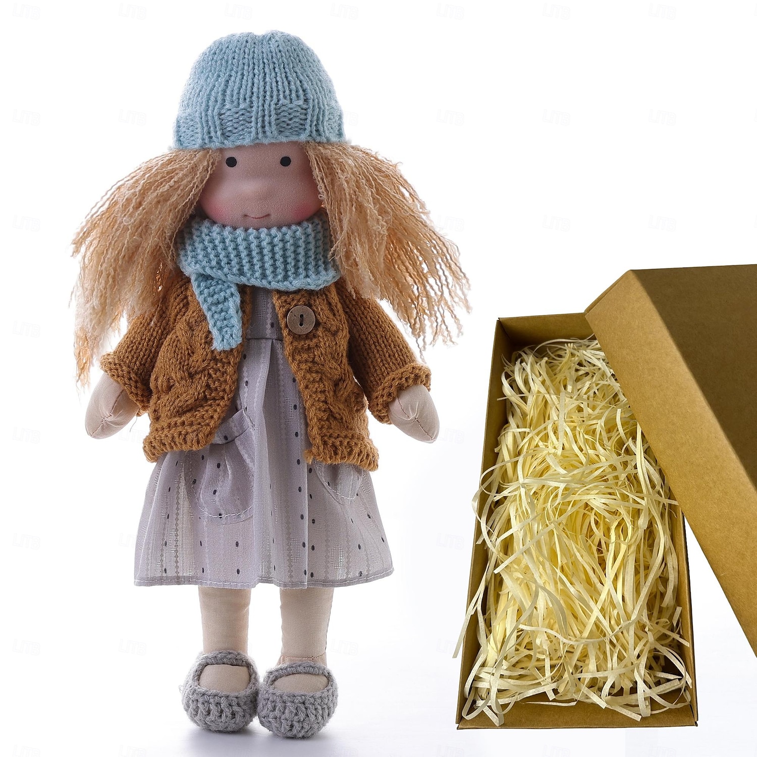 coton waldorf poupée poupée artiste fait à la main festival pouce boîte-cadeau de 2025 ? $46.99 –P20